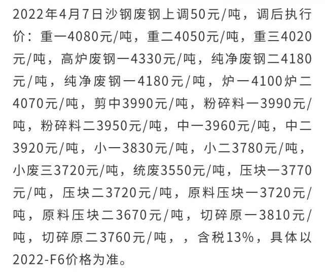 今日废钢最新价格背后的温情故事揭秘